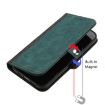 Redmi Turbo 4 Pro/Poco F7 Dark Green Leather Phone Case with Strap - 5