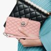 Xiaomi Civi 5 Pro 5G Coral Pink Flip Leather Case with Lanyard - 7