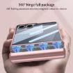 Samsung Galaxy Z Flip7 5G Case with Pen Box+Pen, Night Green, GKK Magnetic - 3