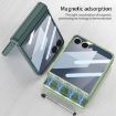 Samsung Galaxy Z Flip7 5G Case with Pen Box+Pen, Night Green, GKK Magnetic - 4