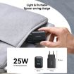 JOYROOM JR-TCF13 25W Dual USB & Type-C Charger, EU Plug, Black - 6