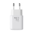 JOYROOM JR-TCF20 PD20W USB-C Charger, EU Plug, White - 2