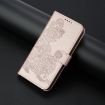 Redmi Turbo 4 Pro/Poco F7 Datura Flower Embossed Flip Case Rose Gold - 2