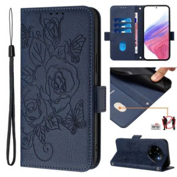 Realme Narzo 80/14 Pro 5G India Rose RFID Anti-theft Leather Case - 1