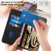 Redmi Turbo 4 Pro/Poco F7 Elephant Head Embossed Leather Case Black - 5