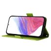OnePlus Ace 5 Racing Green Embossed Rose RFID Leather Phone Case - 3