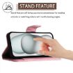 Vivo S30 Pro Mini Pink Rhombic Texture Flip Leather Case with Lanyard - 3