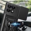 Xiaomi Poco F6 Pro Gold Case with Sliding Camera Cover TPU Hybrid PC - 6