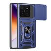 Xiaomi 14T 5G Blue TPU Hybrid PC Case with Sliding Camera Cover - 1