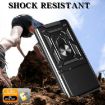 Xiaomi 15 Pro Blue TPU Hybrid PC Case with Sliding Camera Cover - 4