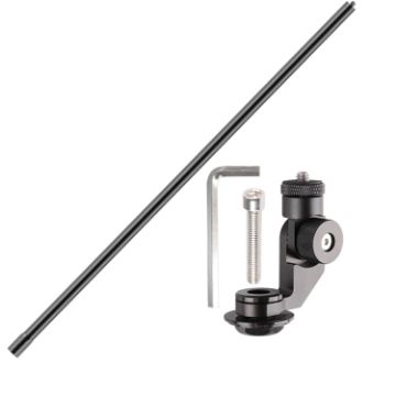 Bicycle Handlebar Holder Stem Bracket Rod Set - 50cm Length - 1