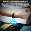 Red 1.3" Silicone Band Smart Watch IP68 Waterproof with Bluetooth Call - 5