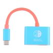 USB-C/Type-C to HDMI + USB-C Video Converter for Switch/Steam - 2 in 1 - 2