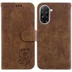 Redmi A5 4G Little Tiger Embossed Leather Phone Case Brown 171.7mm - 1