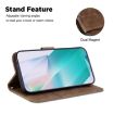 Redmi A5 4G Little Tiger Embossed Leather Phone Case Brown 171.7mm - 6