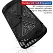 SUBOR Q900 TPU Game Console Protective Case with Holder - Black - 4