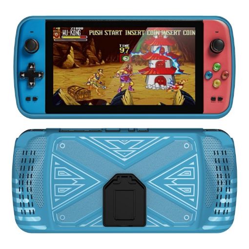 SUBOR Q900 Blue TPU Game Console Protective Case with Holder - 1