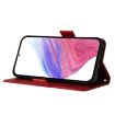 Xiaomi 15S Pro 5G Red Embossed Rose RFID Leather Phone Case - 3