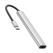 5 in 1 USB-C/Type-C Multi-function HUB Adapter - Silver - 3