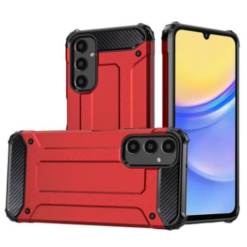 Samsung Galaxy A15 Magic Armor Red TPU + PC Phone Case - 1