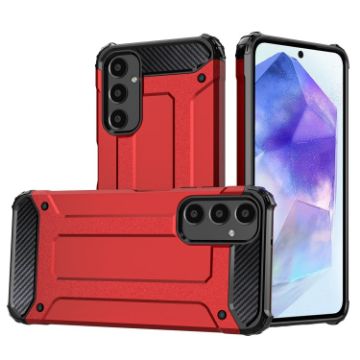 Samsung Galaxy A55 Magic Armor Red TPU + PC Phone Case - 1