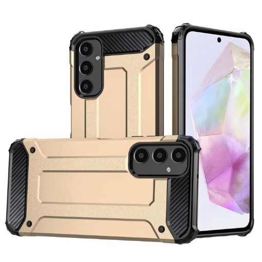 Samsung Galaxy A16 4G/5G Gold Magic Armor TPU + PC Phone Case - 1