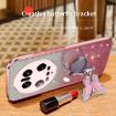 Xiaomi 14 Ultra Pink Glitter Butterfly Holder TPU Phone Case - 6