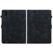 itel Pad One 10.1 Lily Embossed Leather Tablet Case - Black - 3