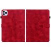 itel VistaTab 30 Red Lily Embossed Leather Tablet Case - 2