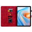 itel VistaTab 30 Red Lily Embossed Leather Tablet Case - 3