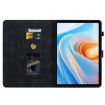 itel VistaTab 30 Lily Embossed Leather Tablet Case - Black - 3
