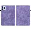 itel VistaTab 30 Purple Tiger Pattern Flip Leather Tablet Case - 2