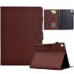 Samsung Galaxy Tab A7 10.4 2020 Brown Leather Case Fiber Texture - 1