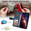 Redmi Turbo 4 Pro/Poco F7 Blue Leather Case with Metal Buttons - 3