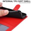 Redmi Turbo 4 Pro/Poco F7 Sunflower Embossed Leather Case (Red) - 6
