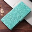 Redmi Turbo 4 Pro/Poco F7 Sunflower Embossed Leather Case - Green - 2
