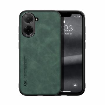 Redmi A5/Xiaomi Poco C71 Green Magnetic Leather Phone Case - 1