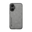 Redmi Turbo 4 Pro Magnetic Leather Phone Case - Light Grey Skin Feel - 2