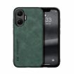 Redmi Turbo 4 Pro Green Magnetic Leather Back Case - Skin Feel - 1