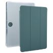 OnePlus Pad 2 Tri-fold TPU Leather Tablet Case with Pen Slot - Dark Green - 1