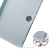 OnePlus Pad 2 Tri-fold TPU Leather Tablet Case with Pen Slot - Dark Green - 5