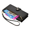 Redmi K80/K80 Pro Leather Phone Case with Nine Card Slots - Black - 5
