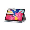 iPad Pro 13 2024 Blue Crocodile Texture Leather Tablet Case - 5
