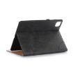 Retro Book Style Leather Tablet Case for iPad Pro 13 2024 - Black - 6