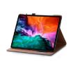 iPad Pro 13 2024 Blue Leather Book Style Tablet Case - 5