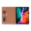iPad Pro 13 2024 Leather Case - Book Style Stitching (Coffee) - 4