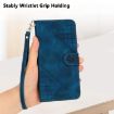 Xiaomi 14 Ultra YX0080 Dark Blue Leather Case with Lanyard - 9