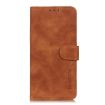 Samsung Galaxy XCover7 Pro KHAZNEH Brown Leather Flip Case Retro Texture - 2
