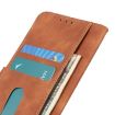 Samsung Galaxy XCover7 Pro KHAZNEH Brown Leather Flip Case Retro Texture - 5