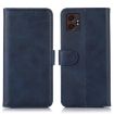 Samsung Galaxy XCover7 Pro Blue Cow Texture Flip Leather Case - 1